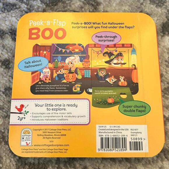 Scholastic Halloween Books Corduroy's Halloween & Peek-A -Flap Boo - Picture 10 of 10